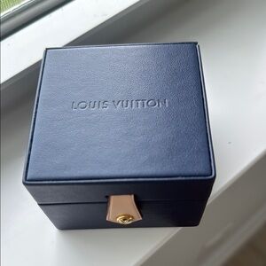 Louis Vuitton Dark Blue Jewelry Box